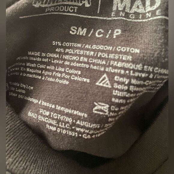 Minecraft Halloween Boys Black Short Sleeve T-shirt Size Small Casual Fall - Picture 4 of 4